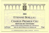 2014 Domaine Etienne Boileau Chablis 1er Cru Montee de Tonnerre