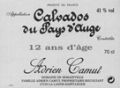 Calvados Camut 12-Jahre, Pays d Auge A.O.C.